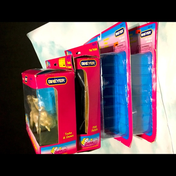 DAPPLES BREYER HORSE 1990s Original Boxes & Brushes - Picture 3 of 8